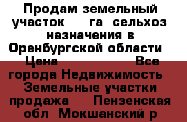 Продам земельный участок 800 га. сельхоз назначения в Оренбургской области. › Цена ­ 20 000 000 - Все города Недвижимость » Земельные участки продажа   . Пензенская обл.,Мокшанский р-н